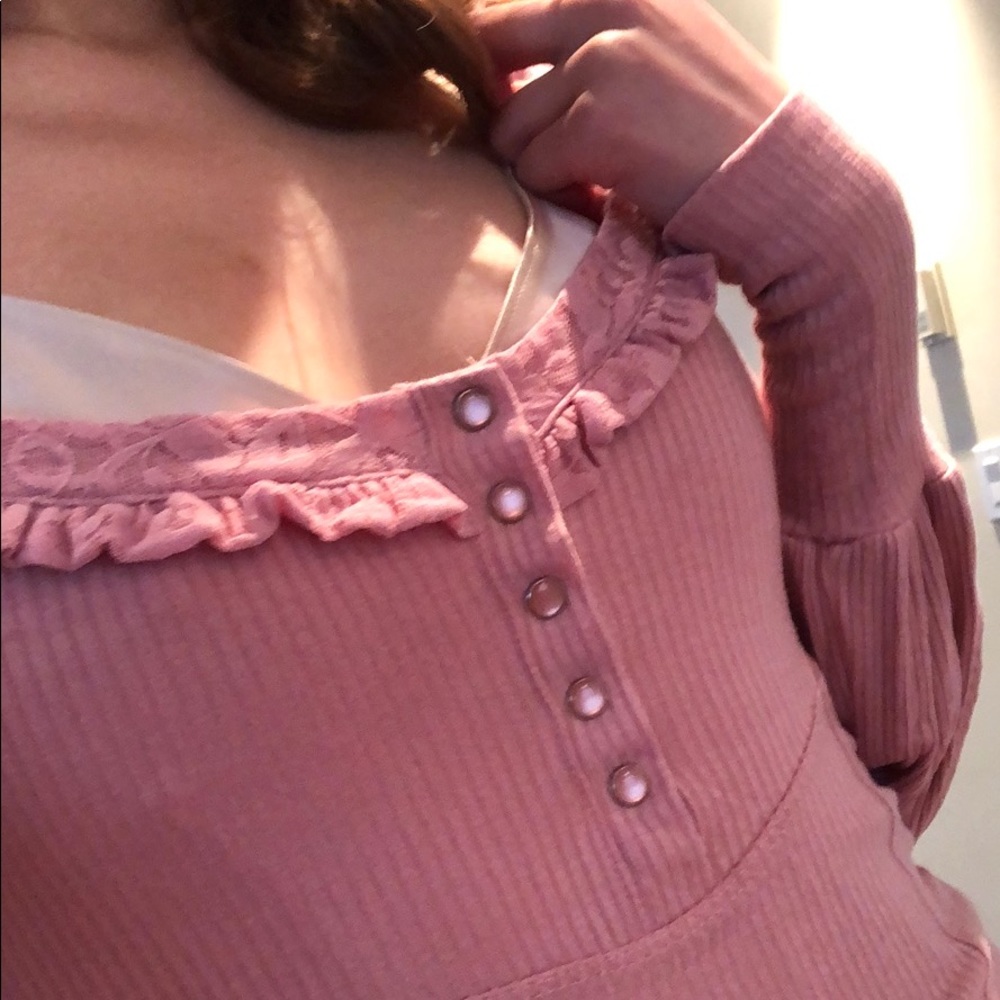 Free People Ruffle blouse - Picture 4 of 8